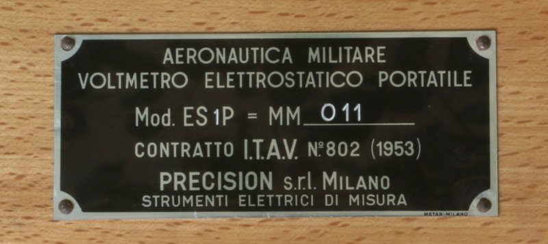 ES-1P High Voltage Electrostatic Voltmeter