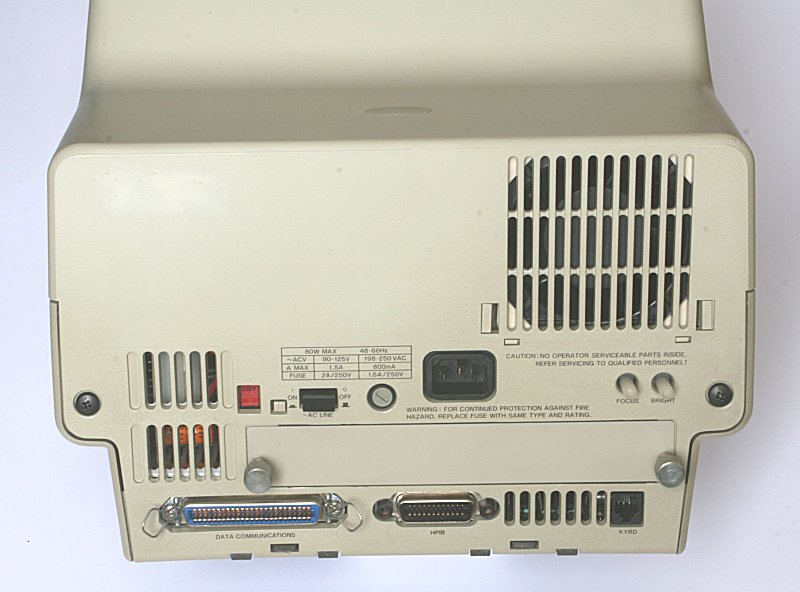 HP 9000 216 rear view