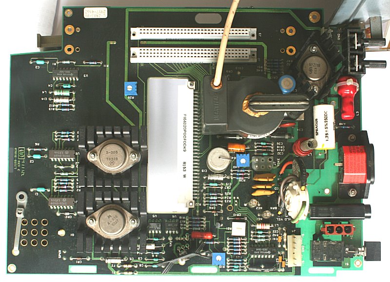 HP 9000 216 - CRT circuits