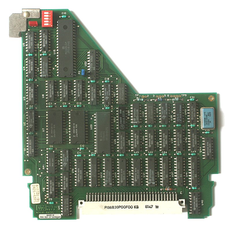 HP 9000 216 CRT controller