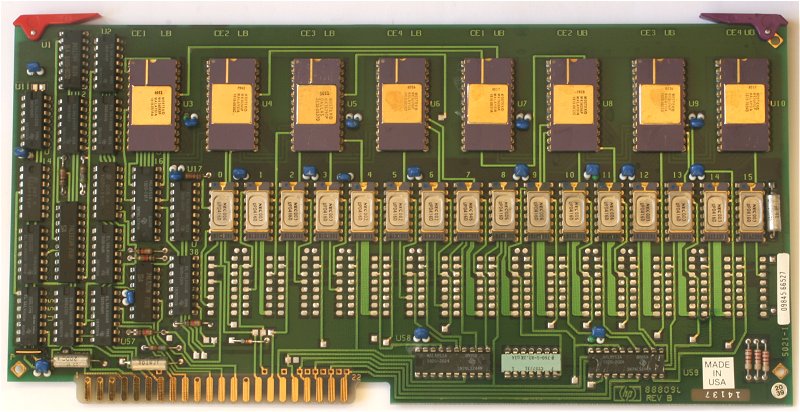RAM/ROM memory board