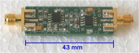JPL-4116A - RF wideband amplifier board