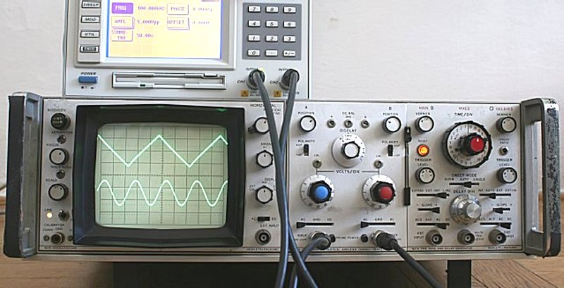 HP 180D General purpose oscilloscope